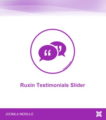 Ruxin Testimonials Slider